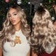 Ash Blonde Body Wave 180% Density 13x6 Lace Front Wig